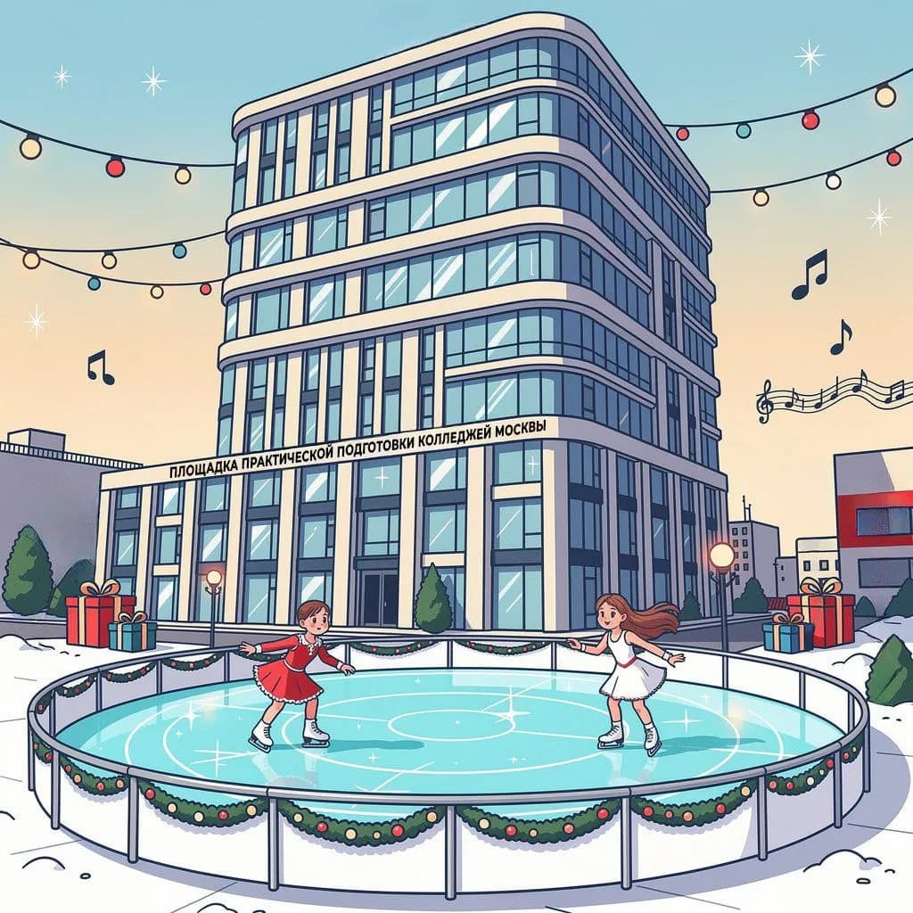 ❄️ Каток в Руднево открыт! ❄️